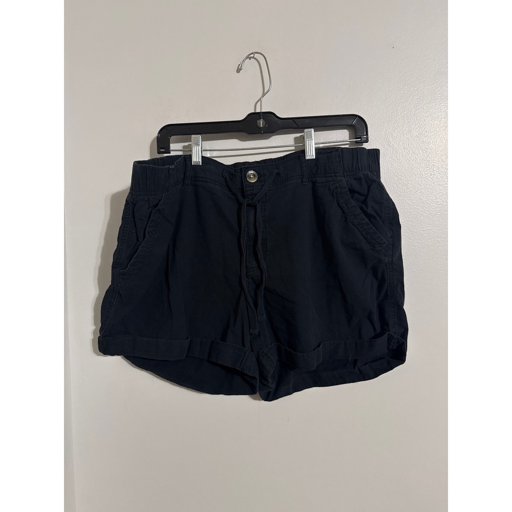 Sonoma Goods For Life Navy Blue Elastic Waist Drawstring Cuffed Shorts XL